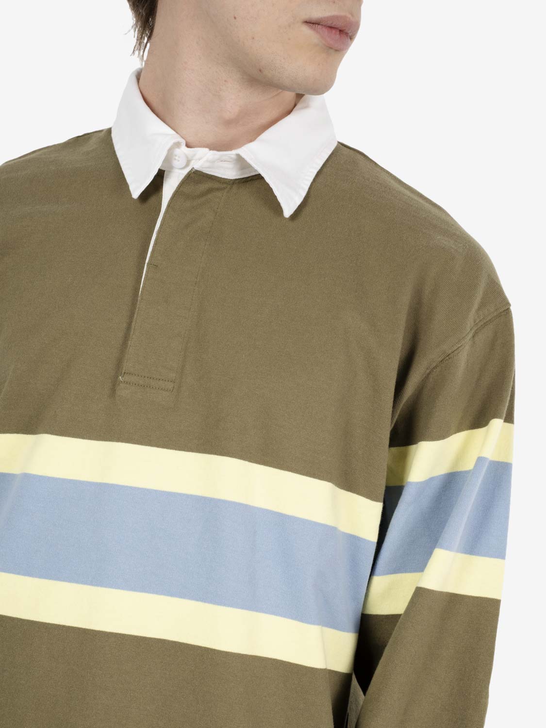 Langdon Rugby shirt winter olive