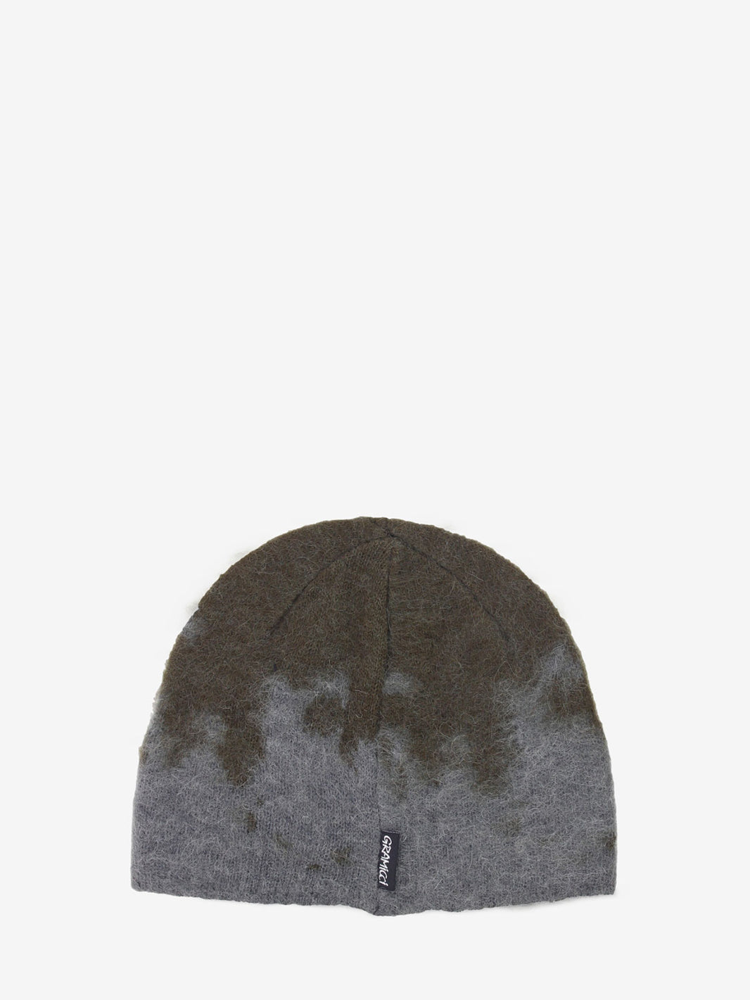 Mohair beanie slate splatter