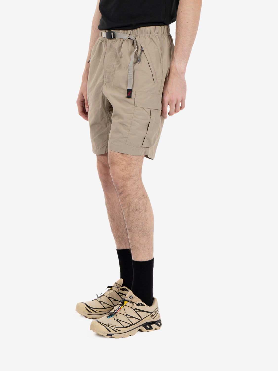 Nylon Explorer Cargo short milk tea