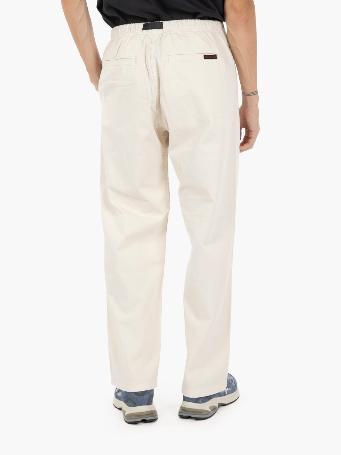 Pantalone loose greige
