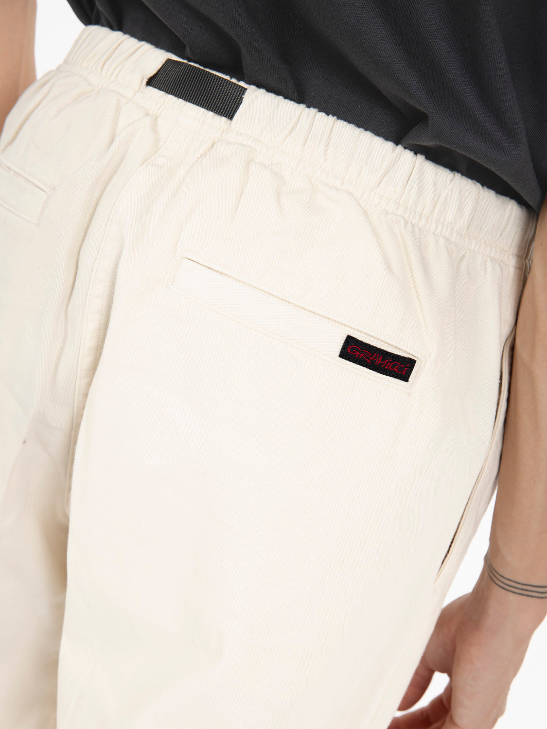 Pantalone loose greige