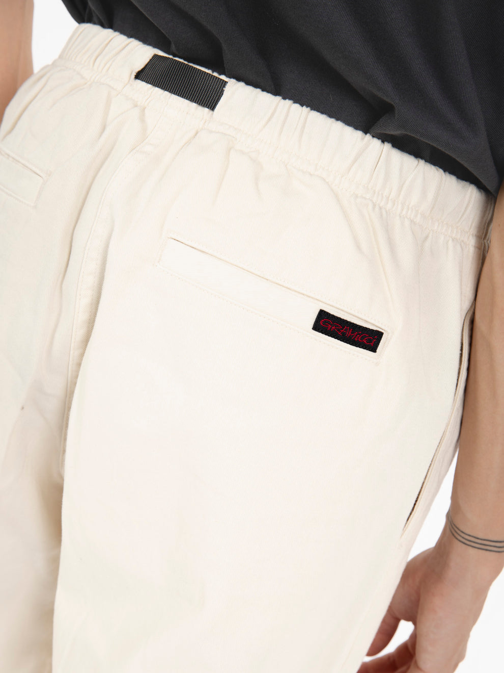 Pantalone loose greige
