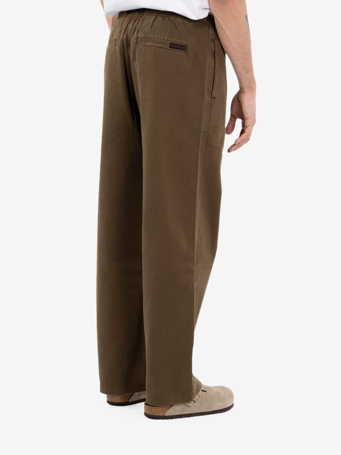 Pantaloni Bark pigment marrone