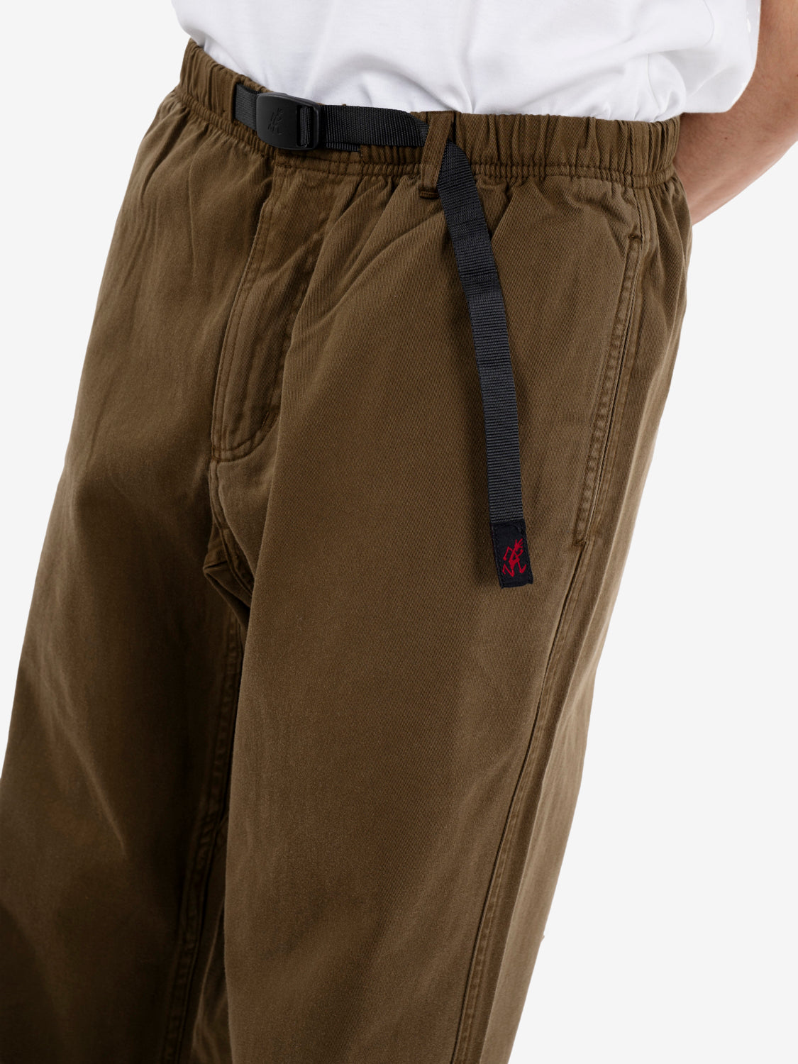 Pantaloni Bark pigment marrone