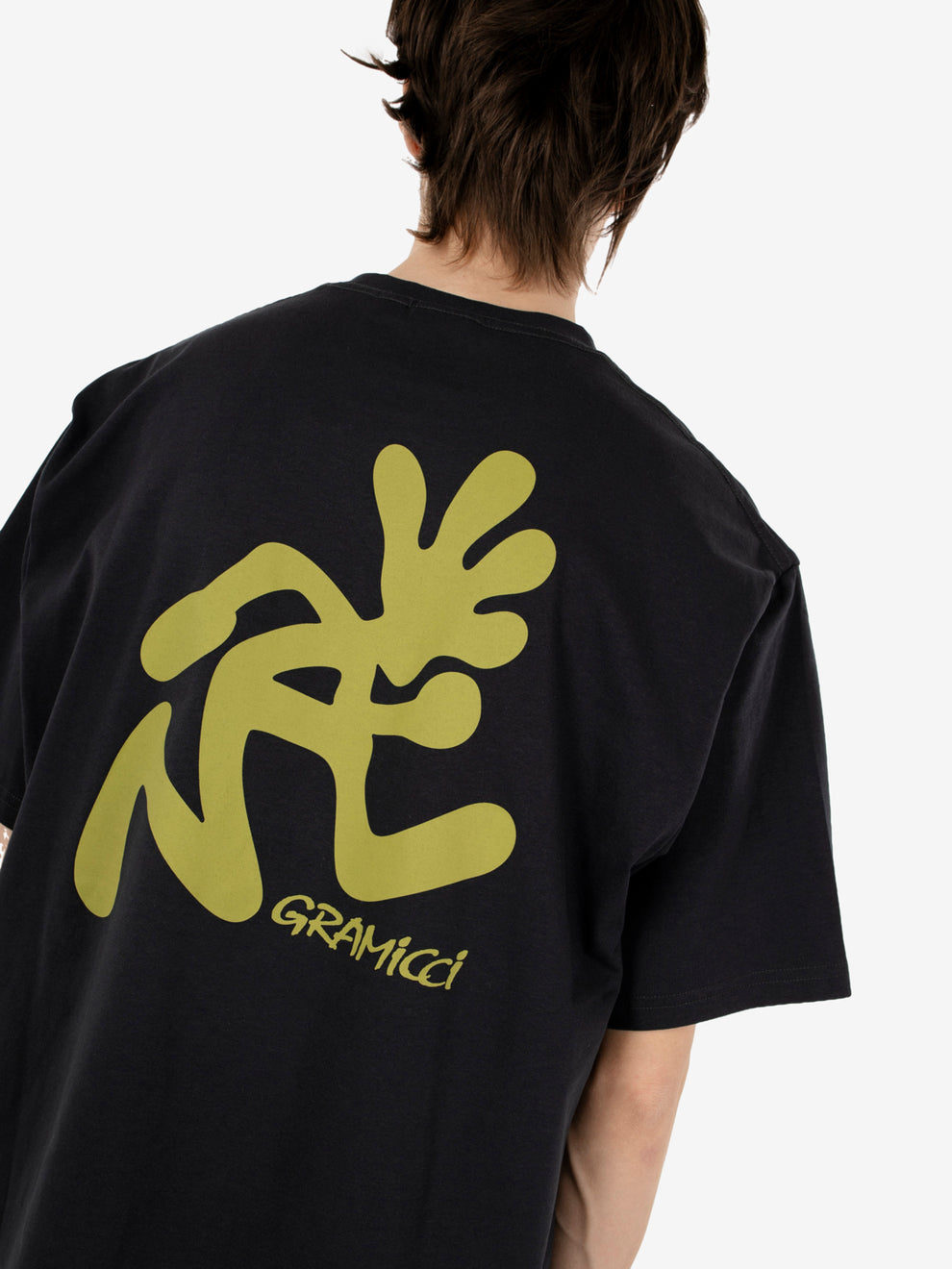 Running man tee vintage black