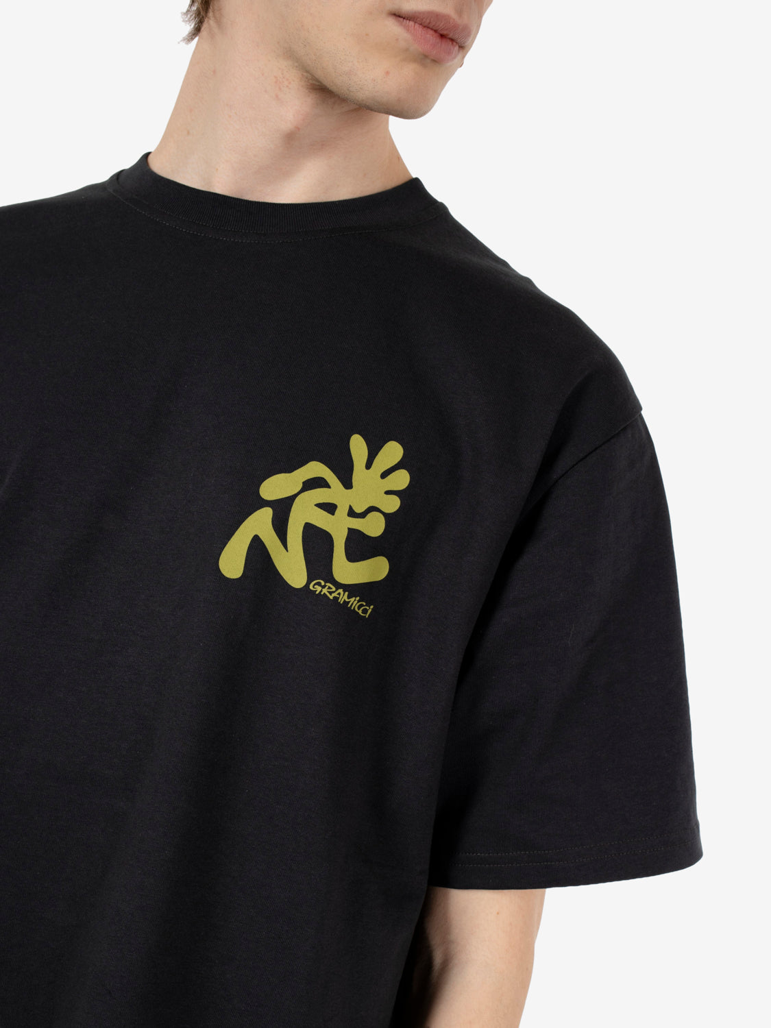 Running man tee vintage black