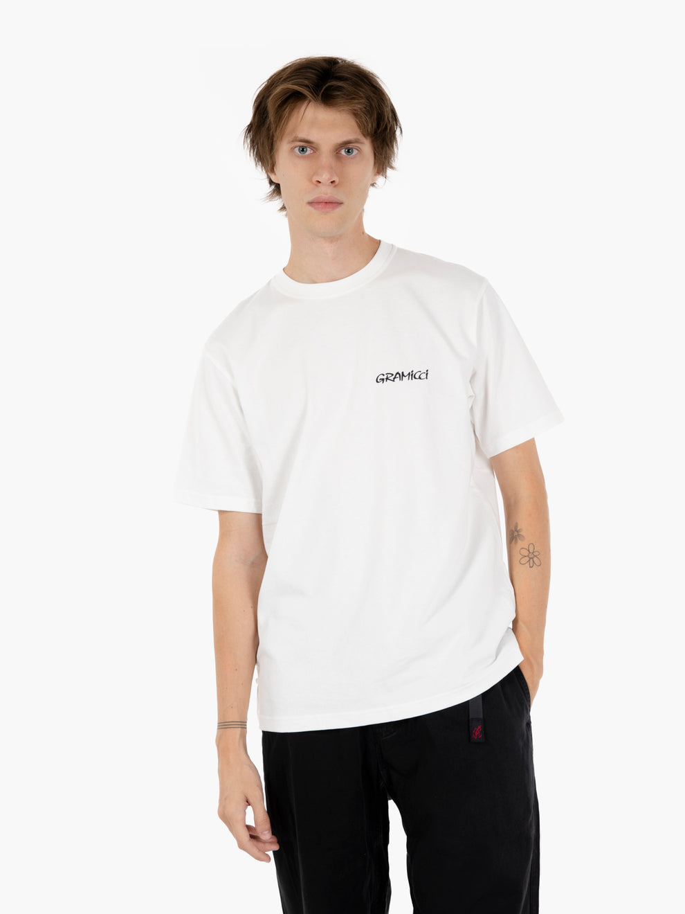 T-shirt con stampa grafica bianco