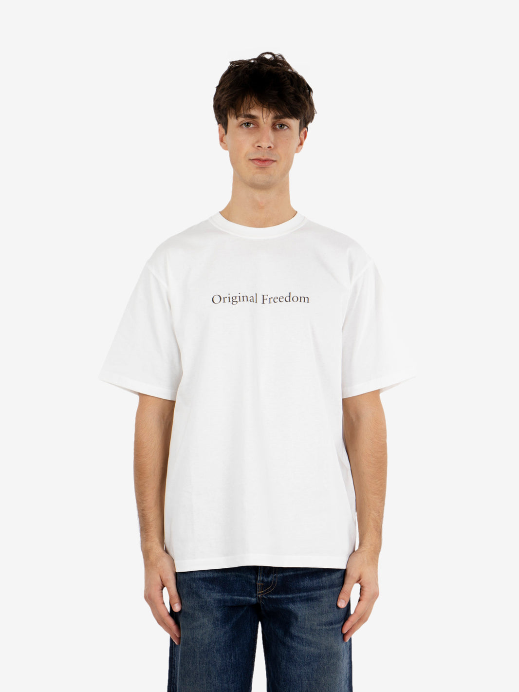 Vase tee white
