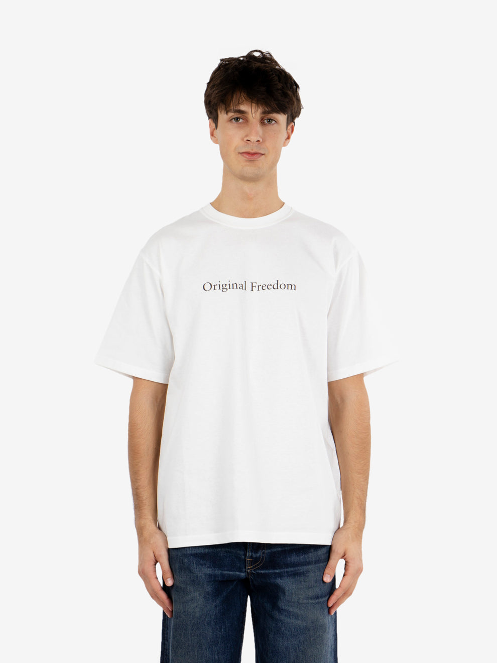 Vase tee white