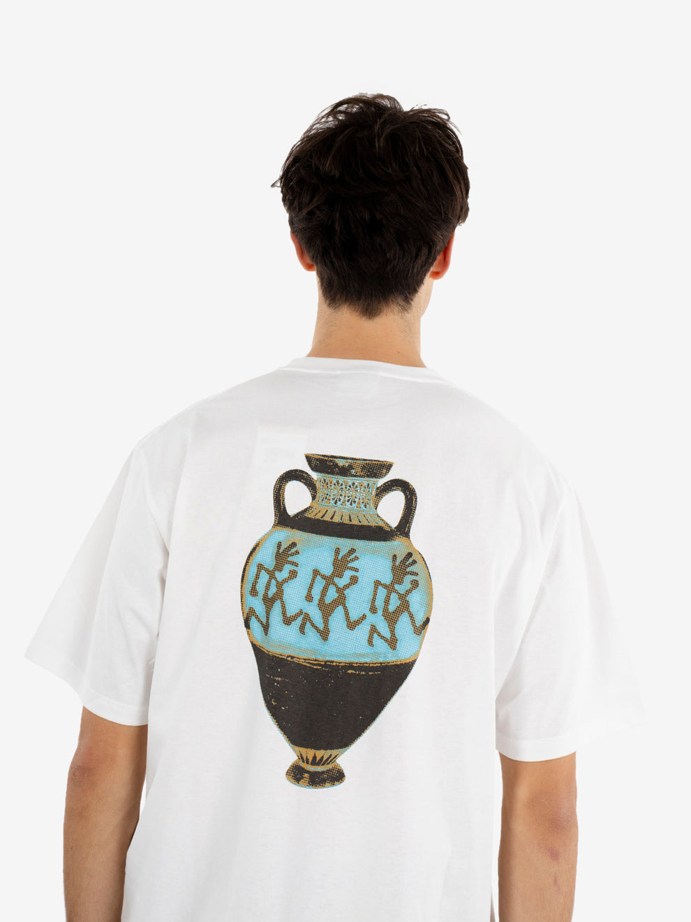 Vase tee white