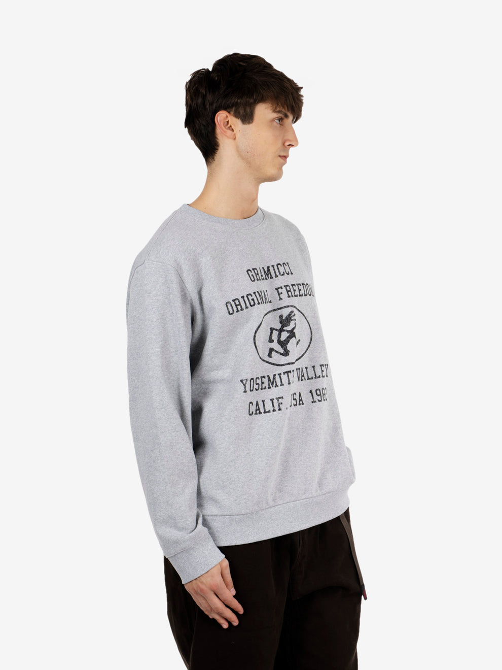 Yosemite valley sweatshirt grey heather