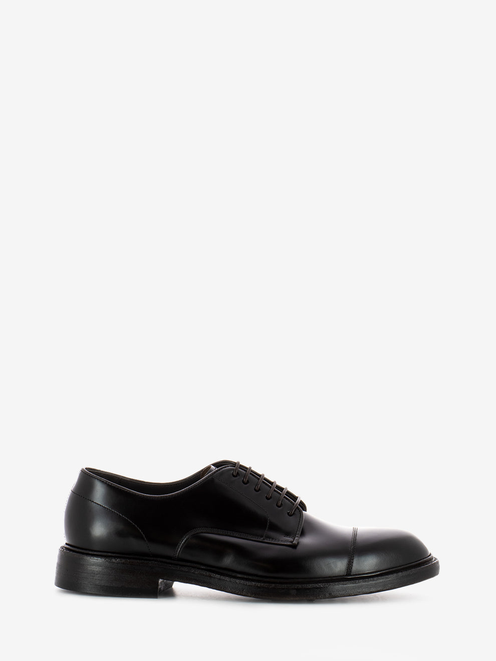 Brown Shine Leather Derby