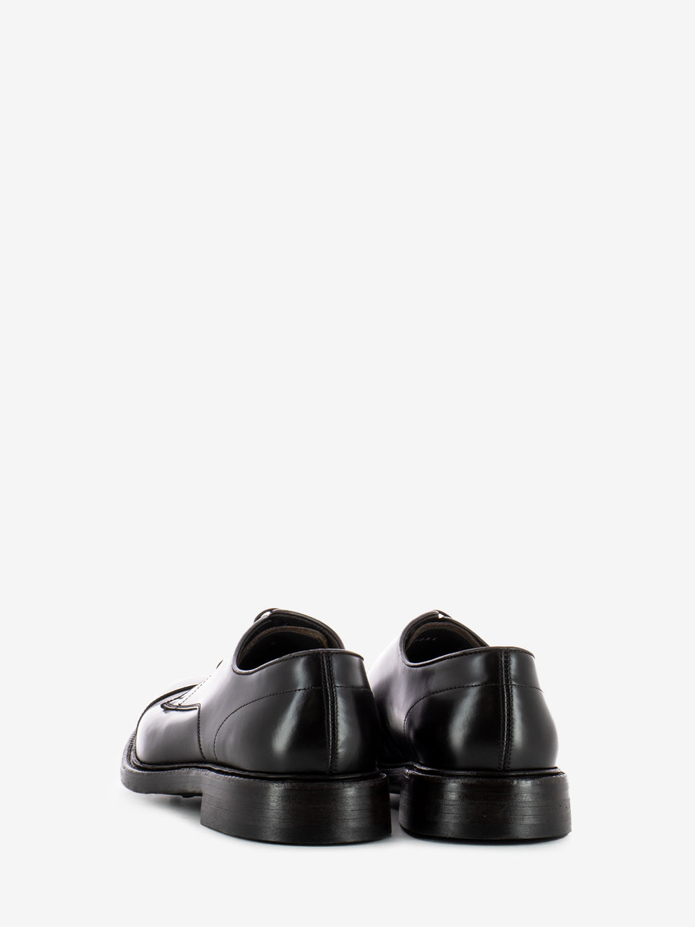Brown Shine Leather Derby