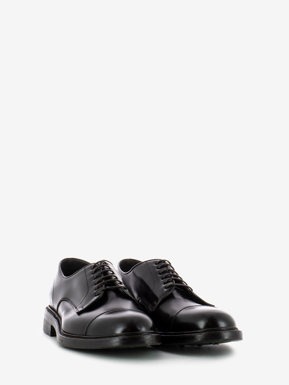 Brown Shine Leather Derby