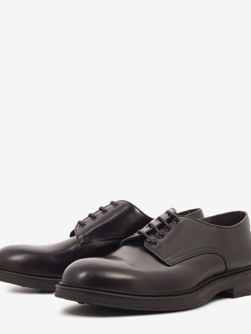 Burgundy brushed Derby