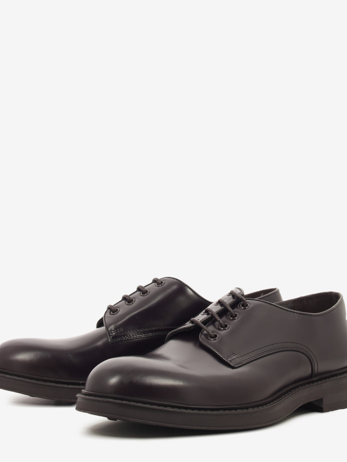 Burgundy brushed Derby