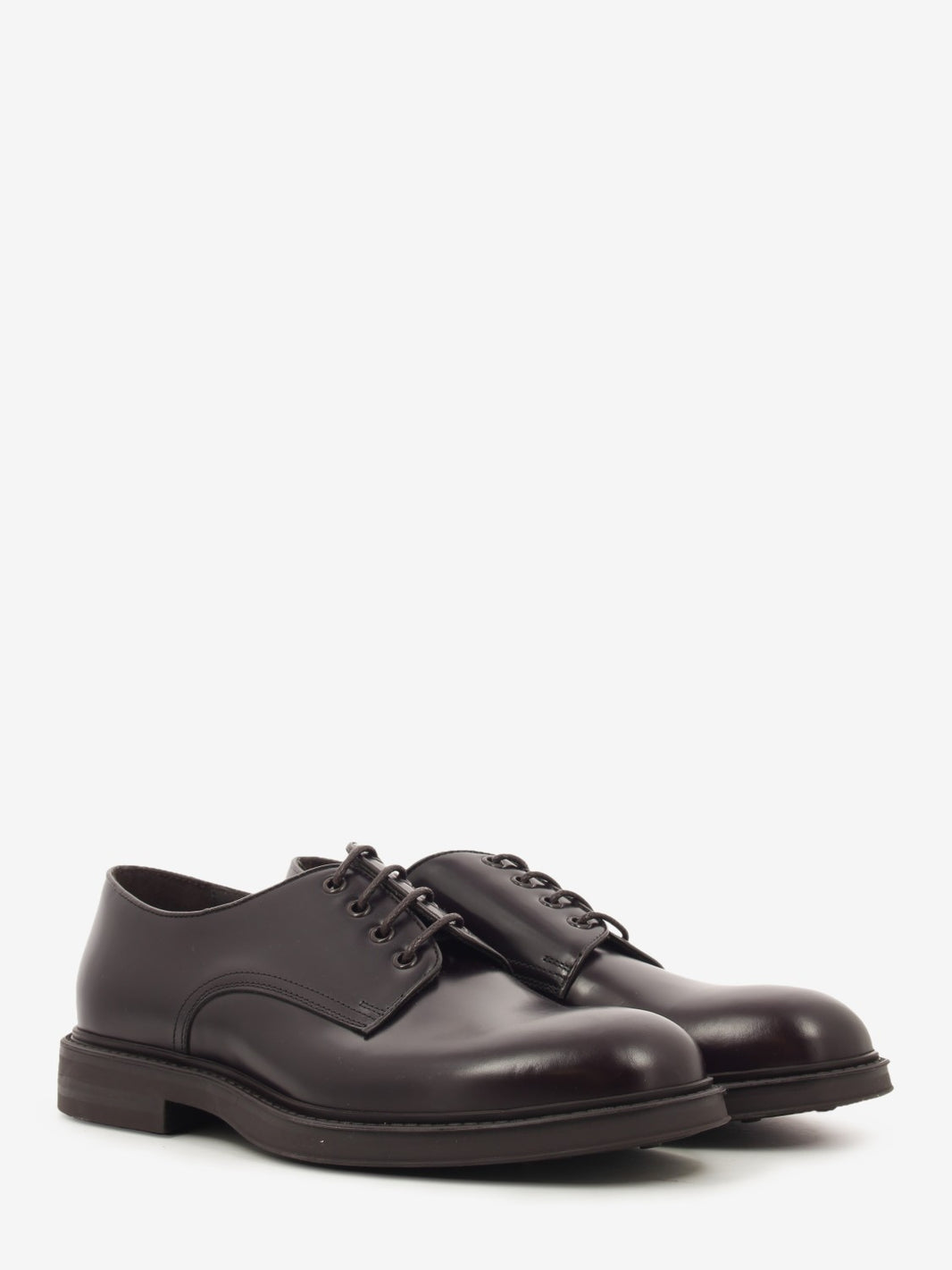 Burgundy brushed Derby