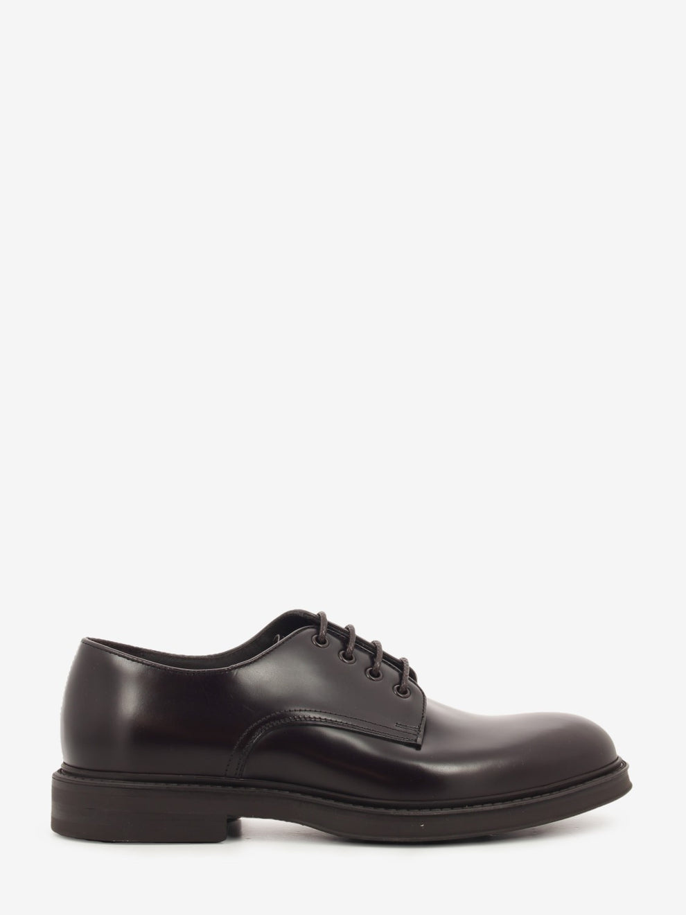 Burgundy brushed Derby