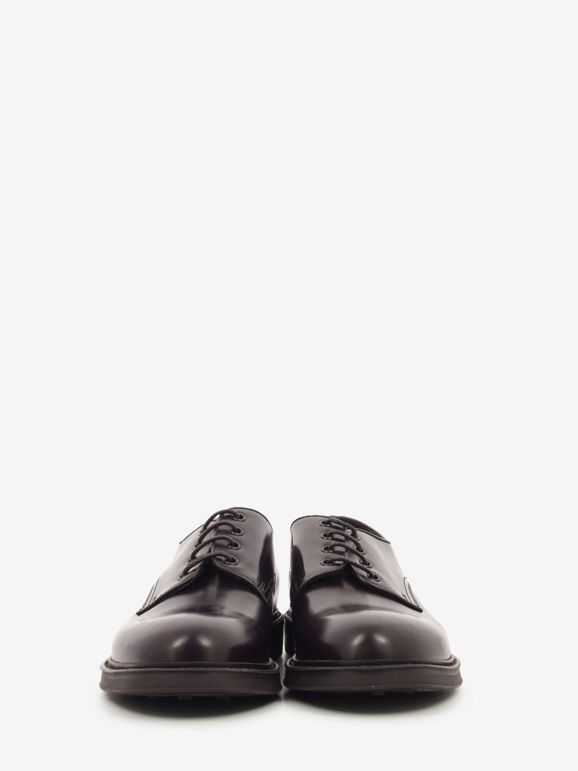 Burgundy brushed Derby