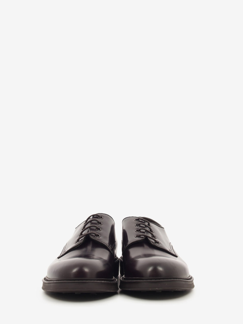 Burgundy brushed Derby