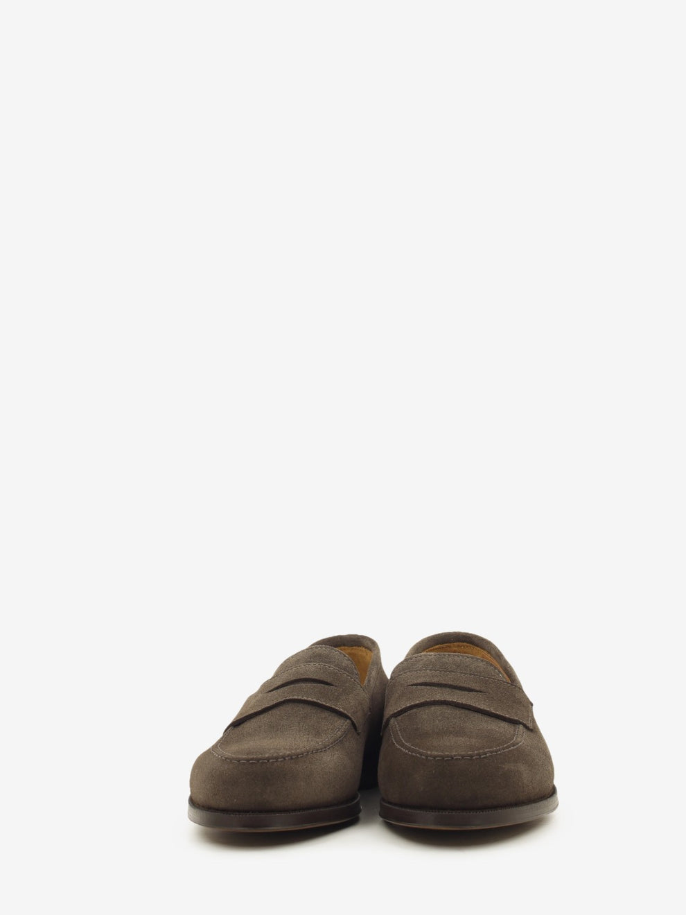 MOCCASIN LEATHER SOLE DARK BROWN LIGHT AGED 2111-2762-LEATHER_181