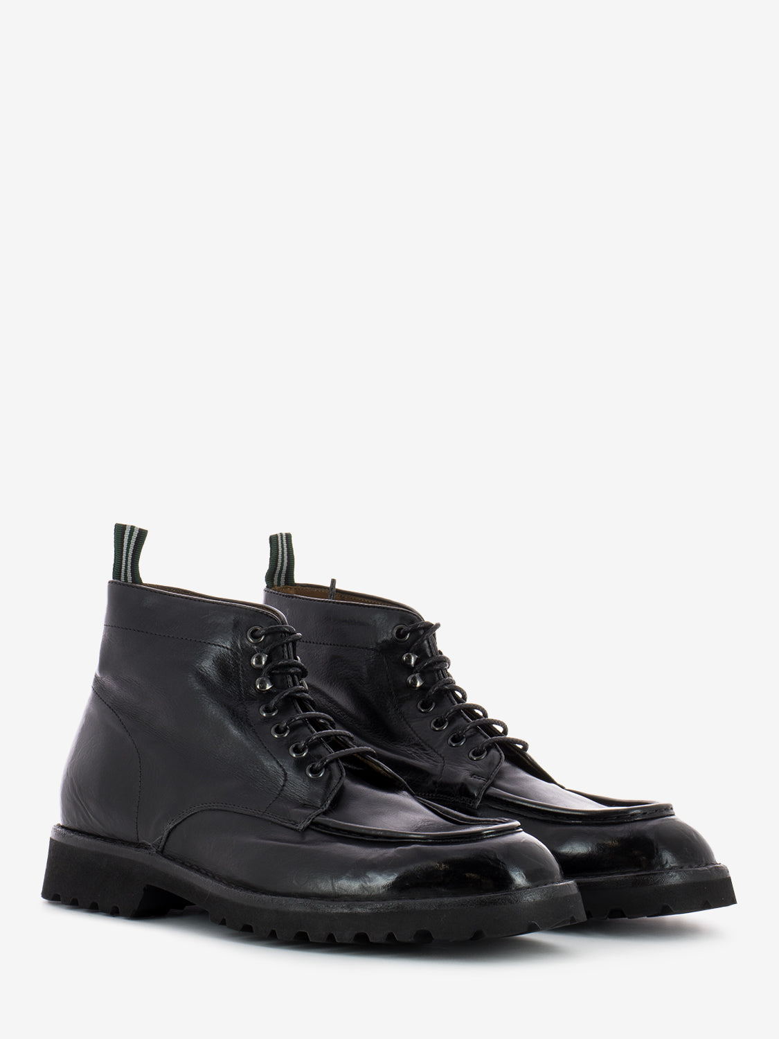 Polish moc tip leather black
