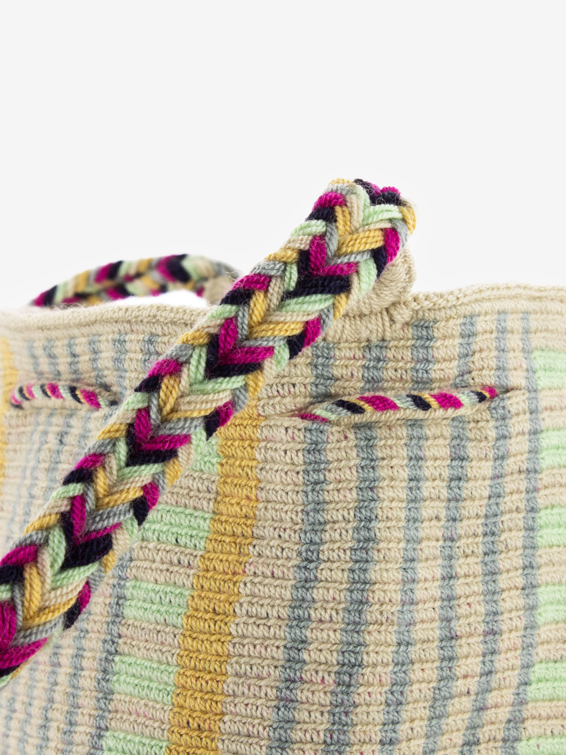 M Eagle beige / magenta crossbody bag