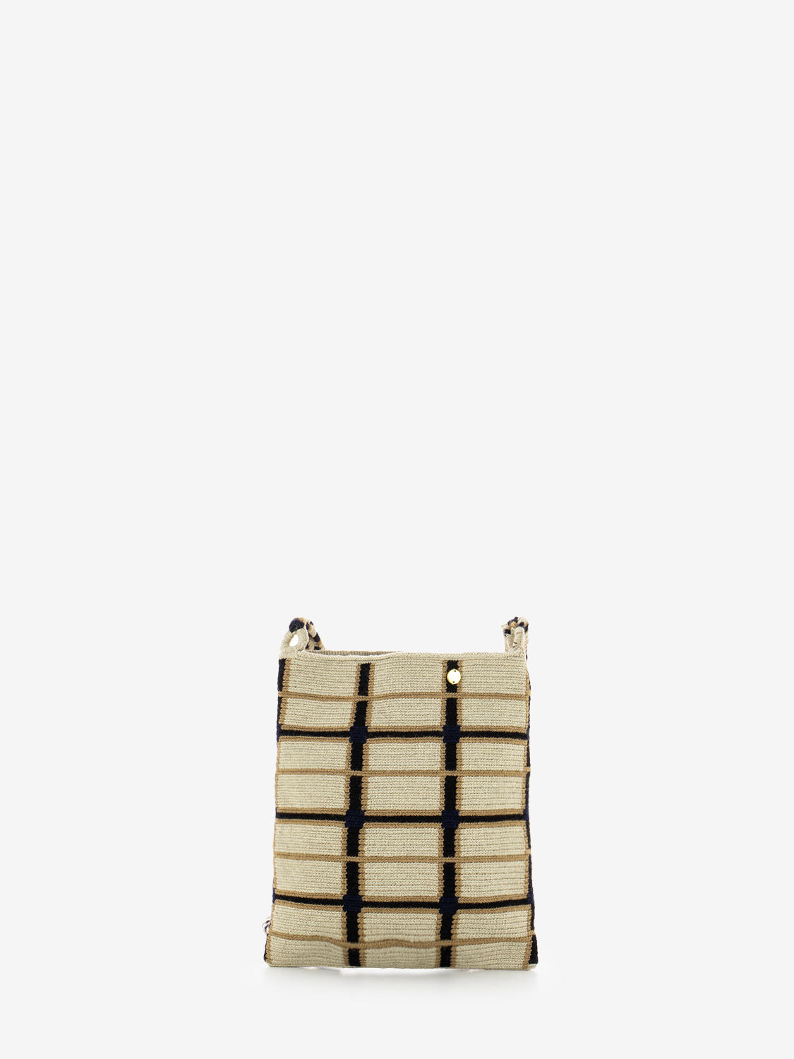 Opera bag Dove beige / black