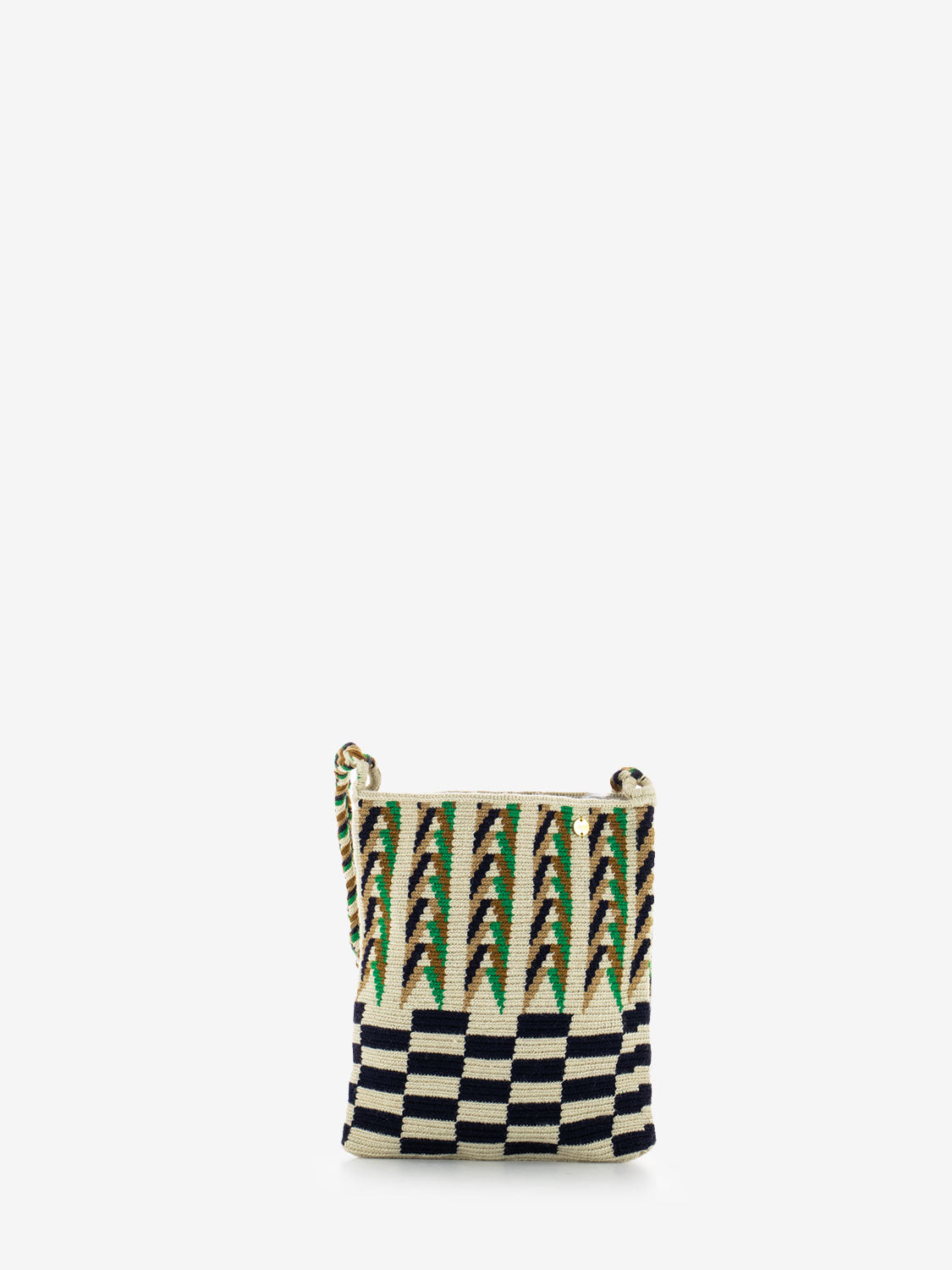 Opera bag Dove navy blue / green