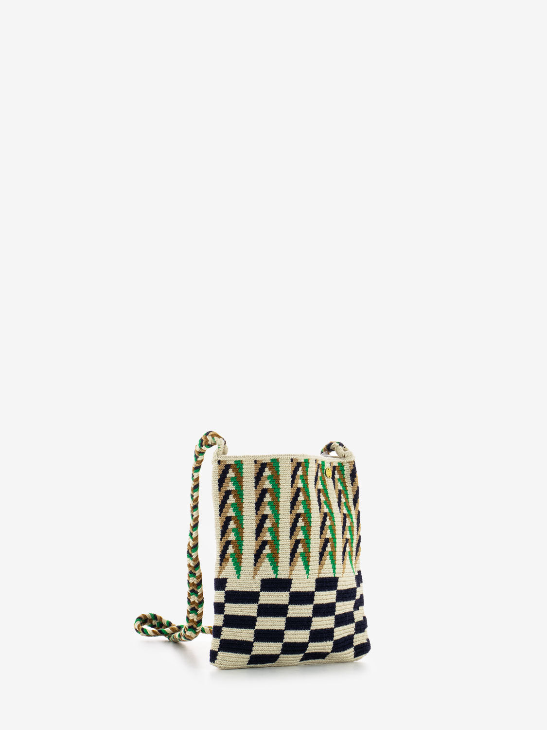 Opera bag Dove navy blue / green