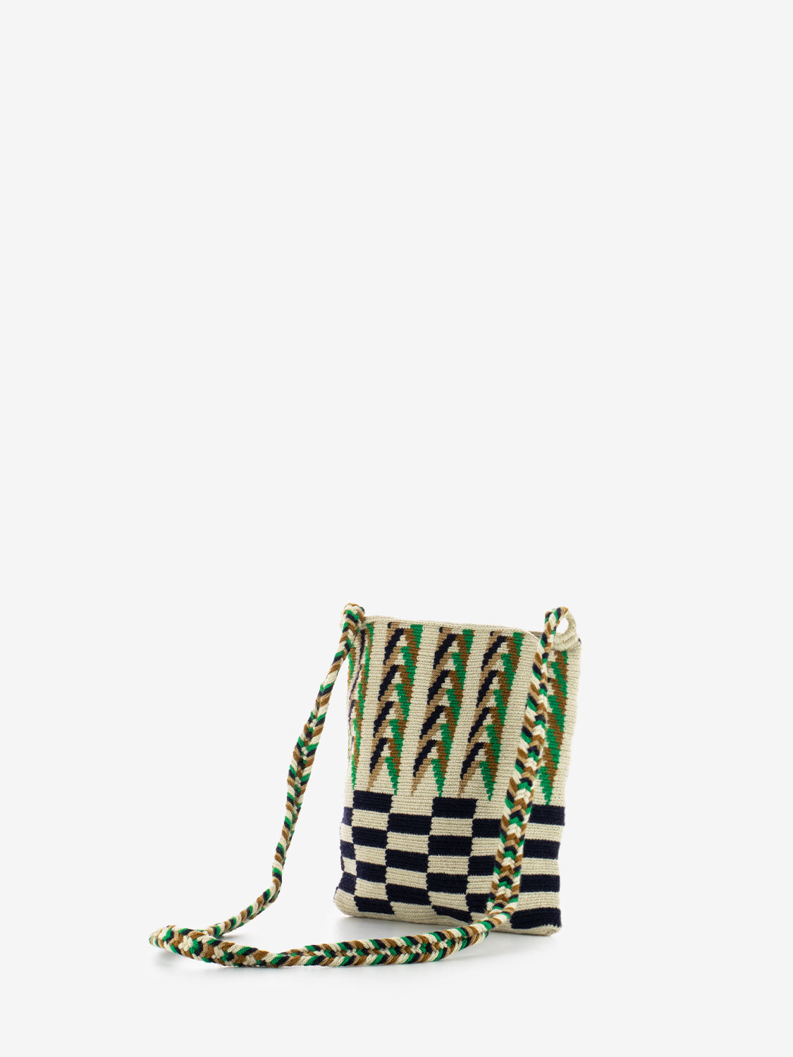 Opera bag Dove navy blue / green