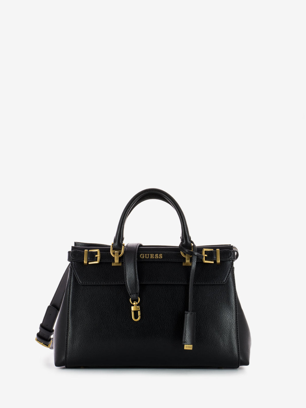 Sestri black buckle handbag