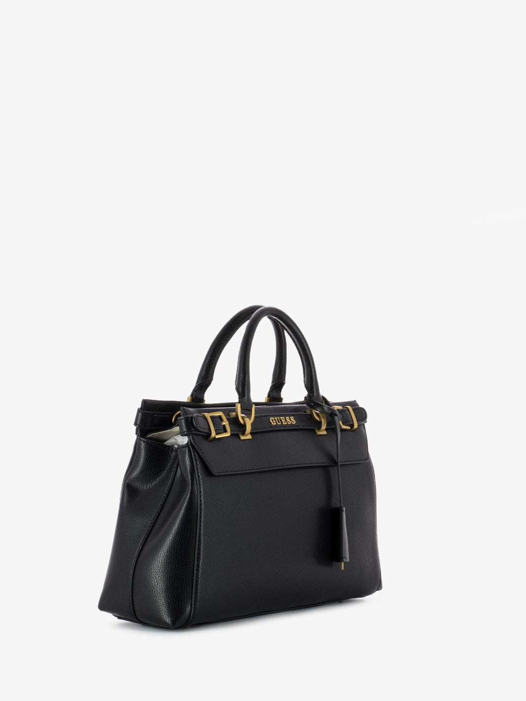 Sestri black buckle handbag