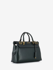 GUESS - Borsa a mano con fibbie Sestri satchel forest