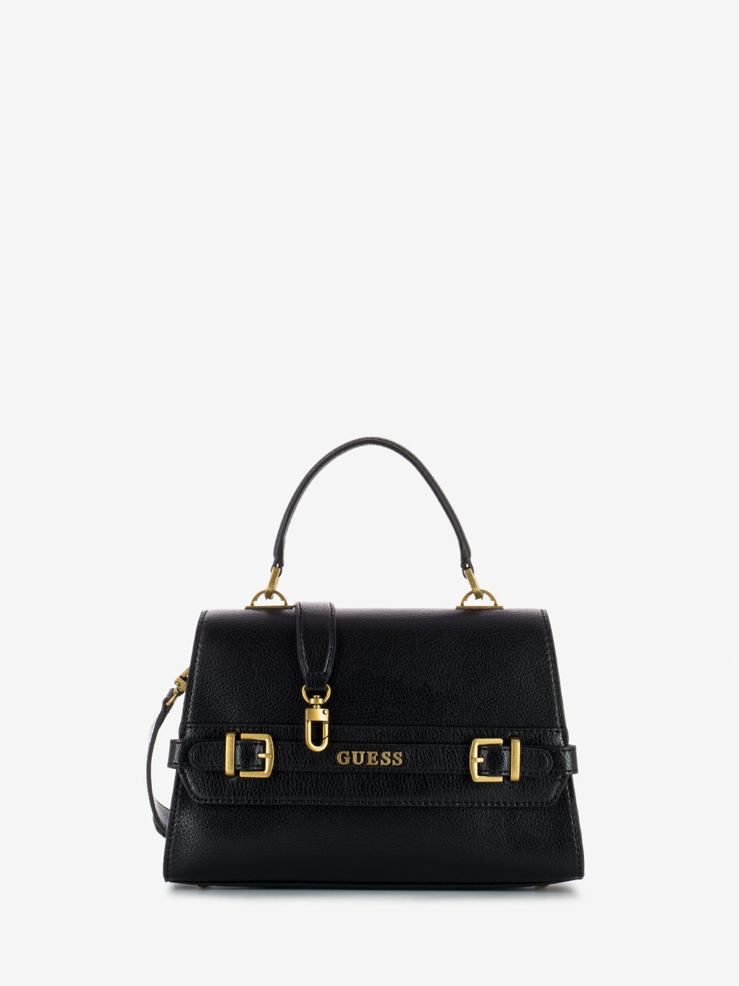 Sestri flap black handbag
