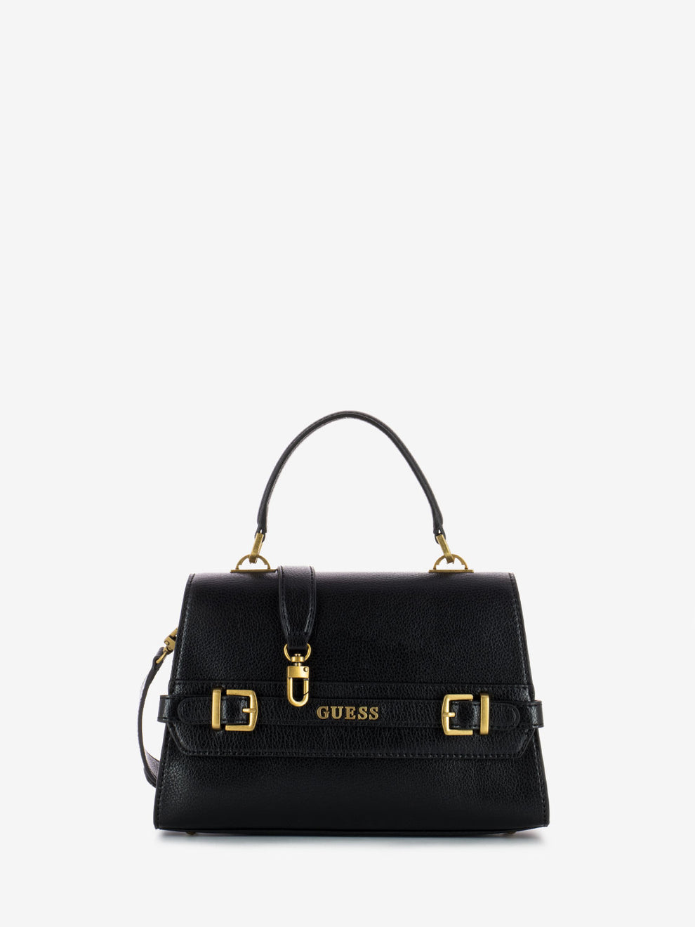 Sestri flap black handbag