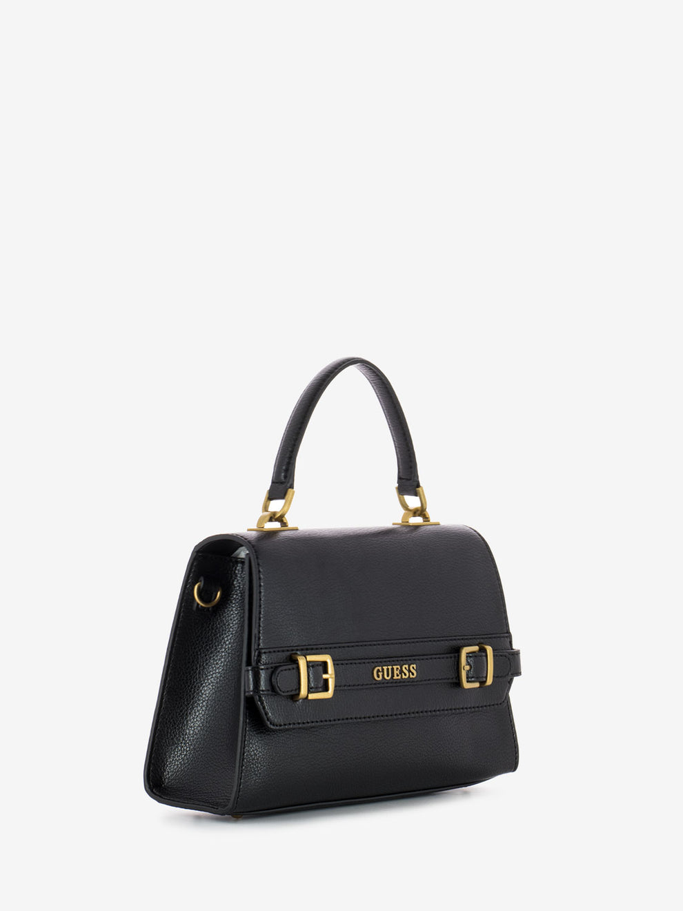 Sestri flap black handbag