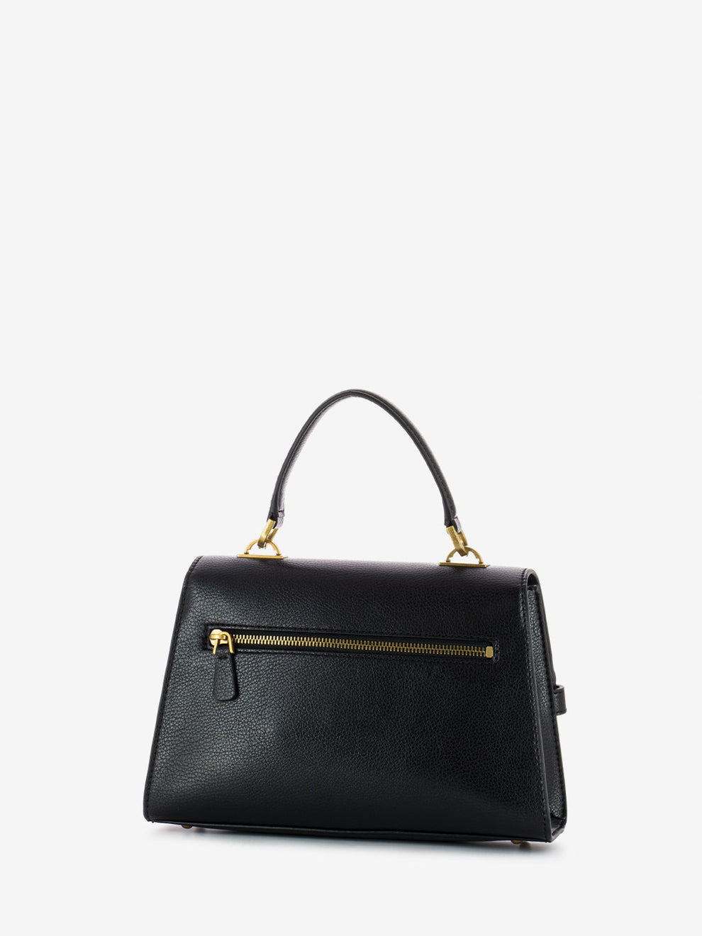 Sestri flap black handbag