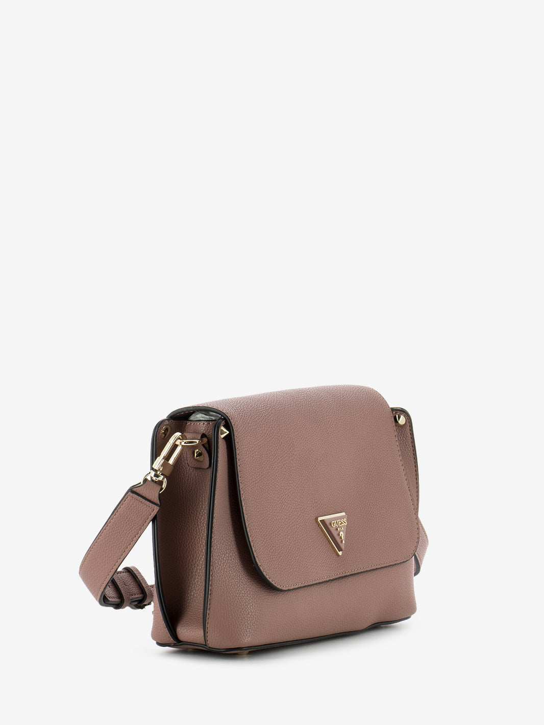 Meridian Flap Crossbody Rosewood Bag