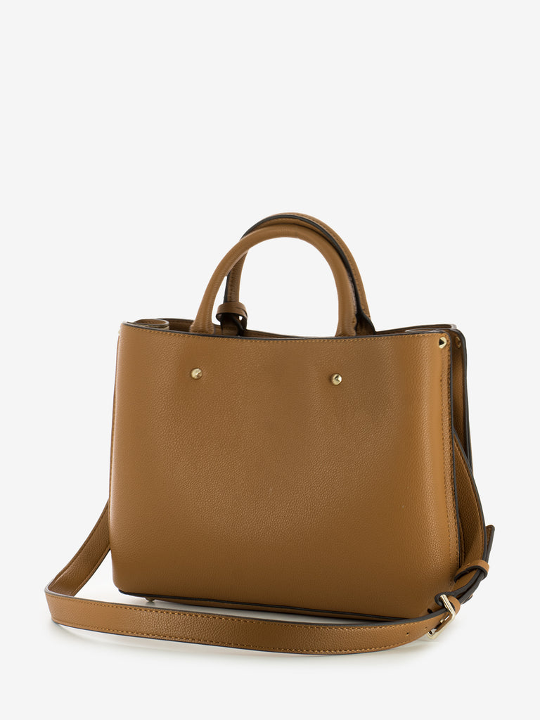 GUESS - Borsa Meridian Girlfriend satchel cognac