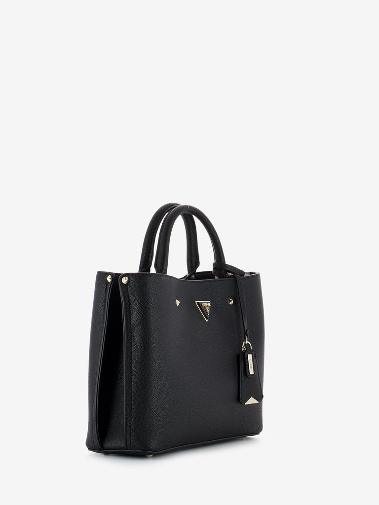 GUESS - Borsa Meridian Girlfriend satchel nero