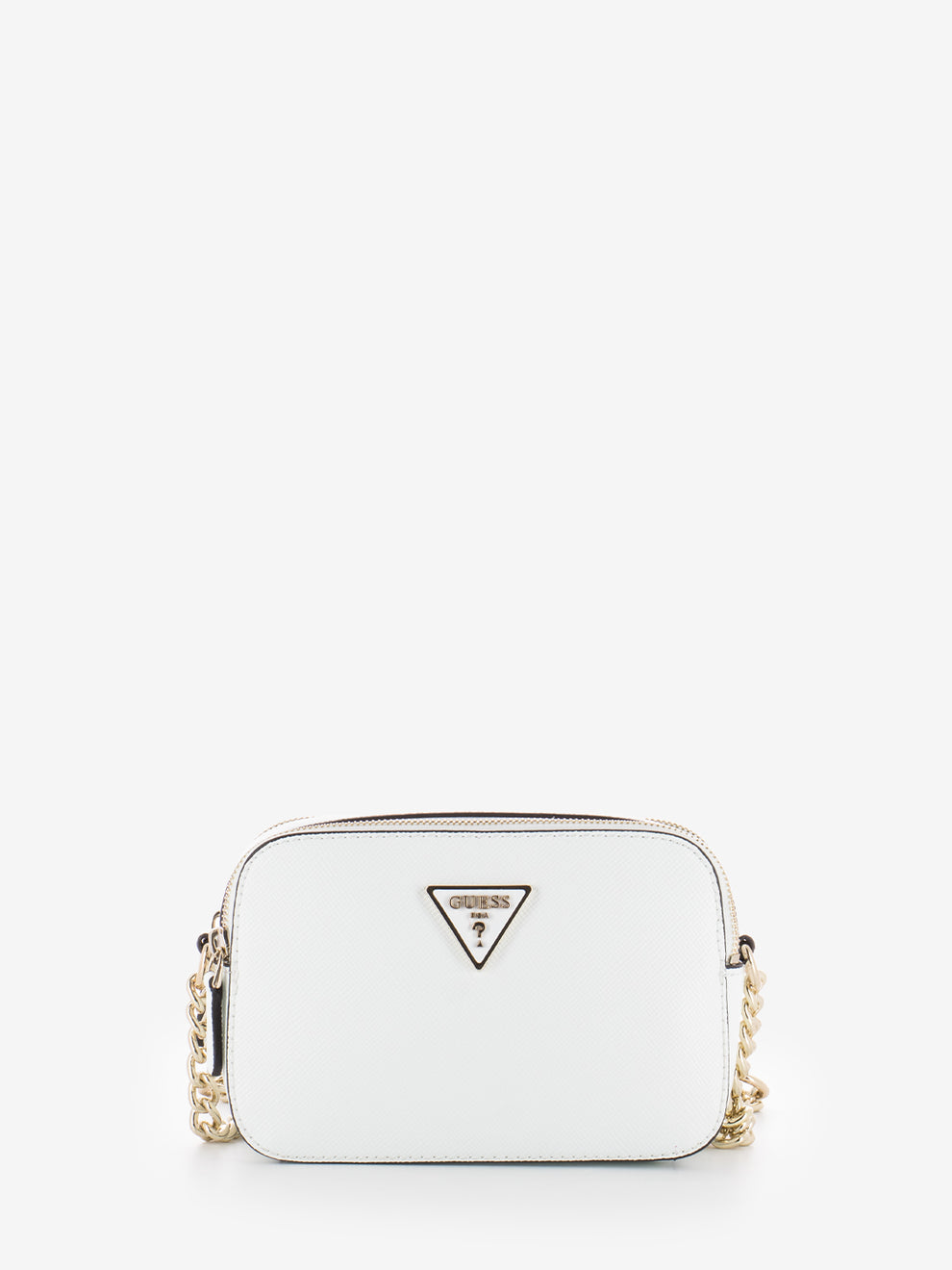 Noelle white camera bag
