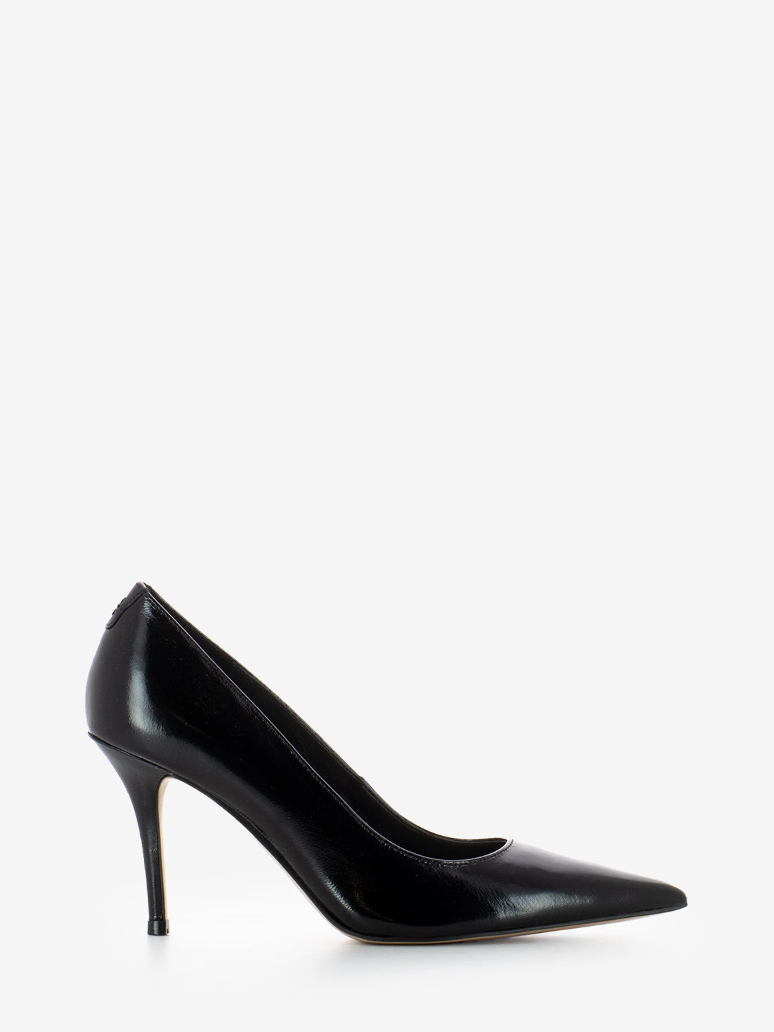 Décolleté in vernice nero