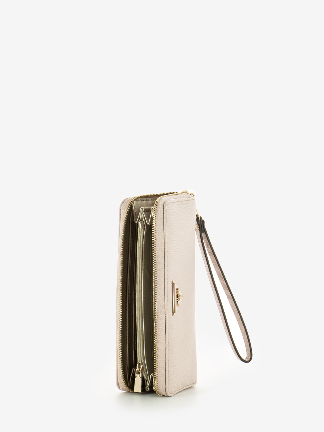 Laurel light rose drawstring wallet