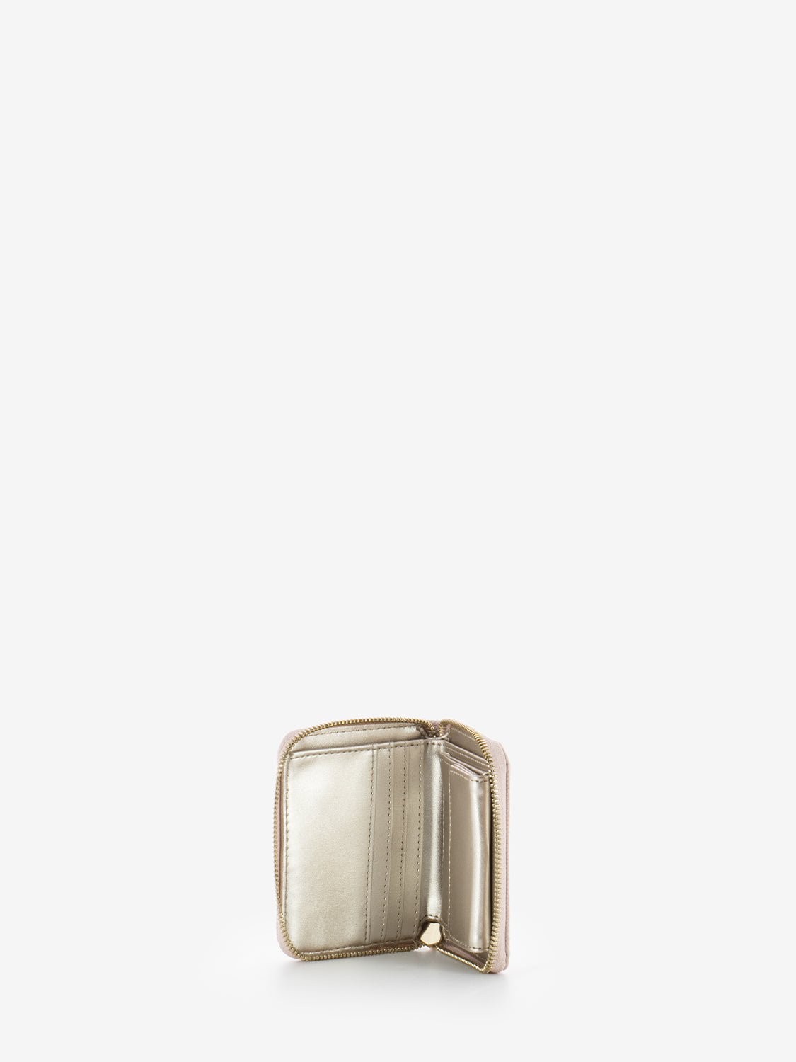 Small Laurel light rose zip around wallet