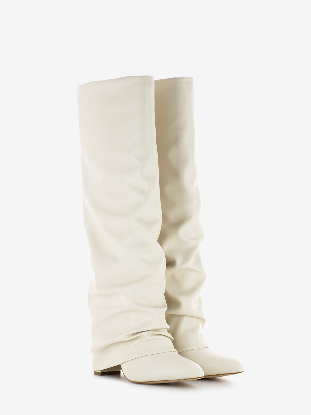 Leima ivory boots