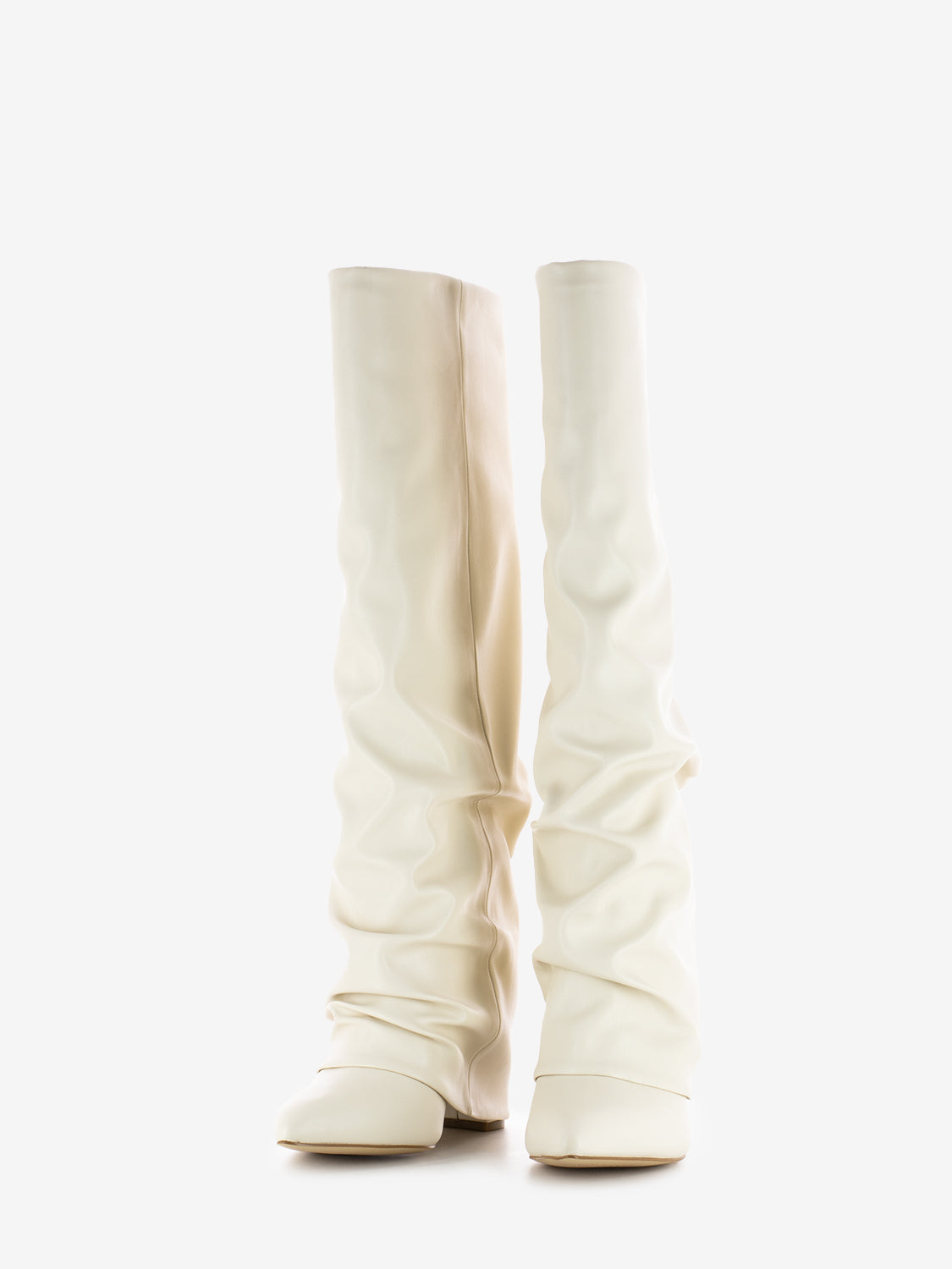 Leima ivory boots