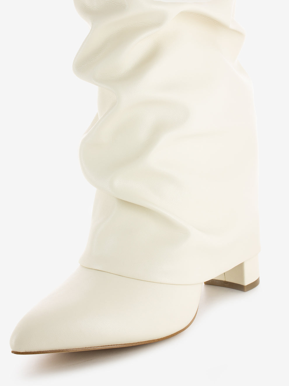 Leima ivory boots