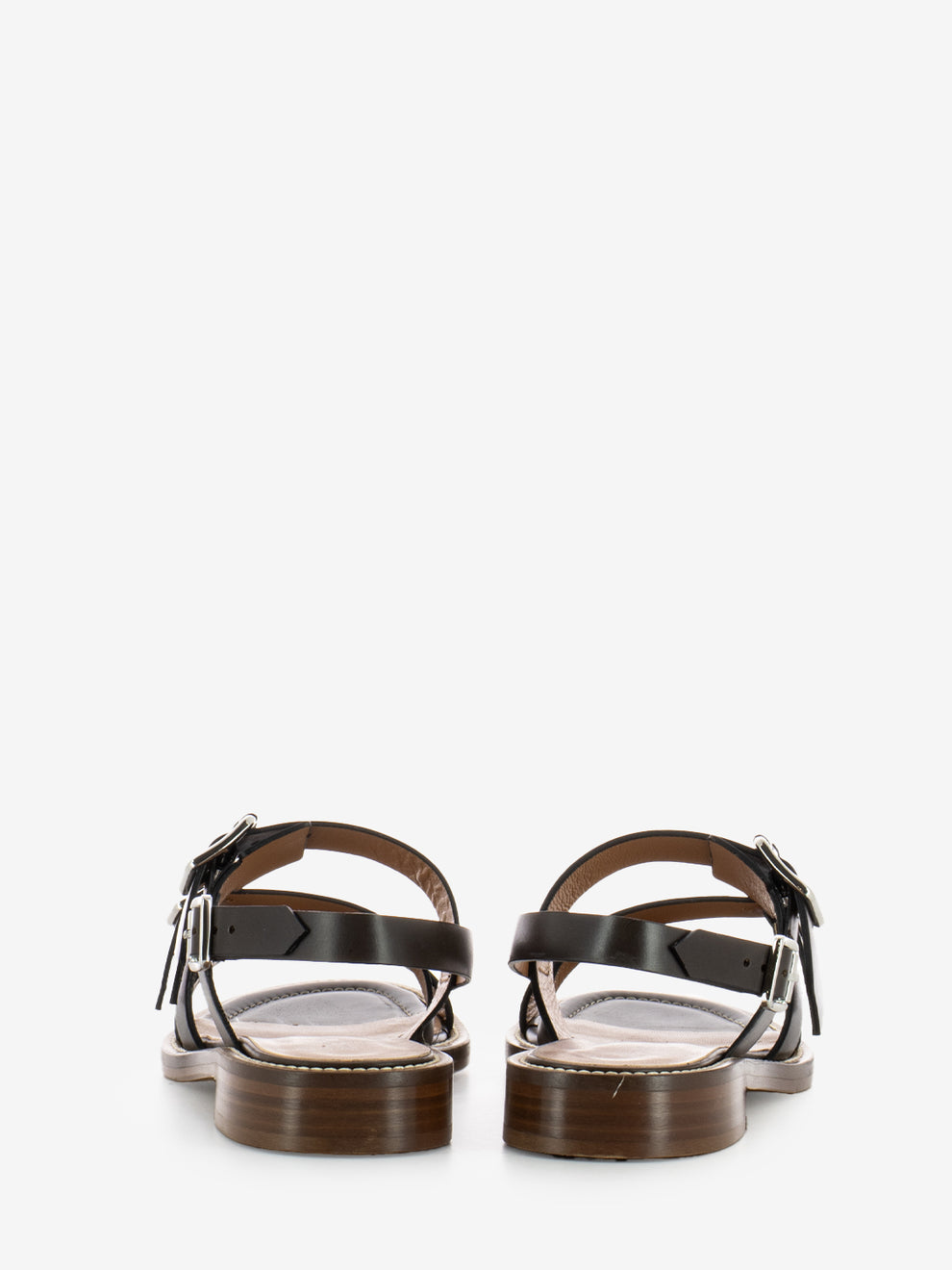 Sandali con fibbie Quenby ranch ebony