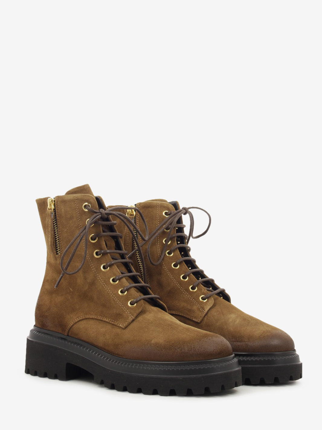 Brown Texas Velour Amphibious Shoe